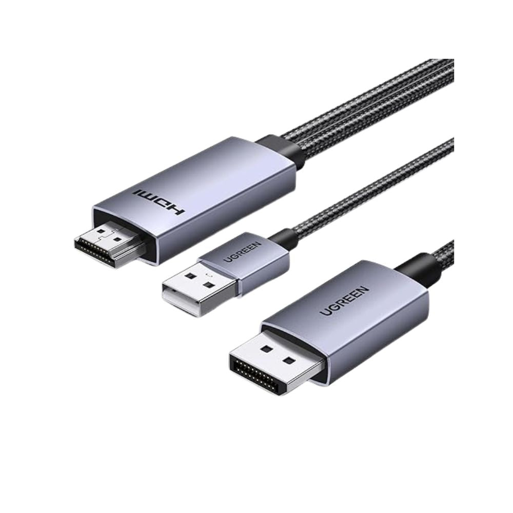 UGreen HDMI to DisplayPort 4K Cable 2M - 55329 UGreen HDMI to DisplayPort 4K Cable 2M - 55329